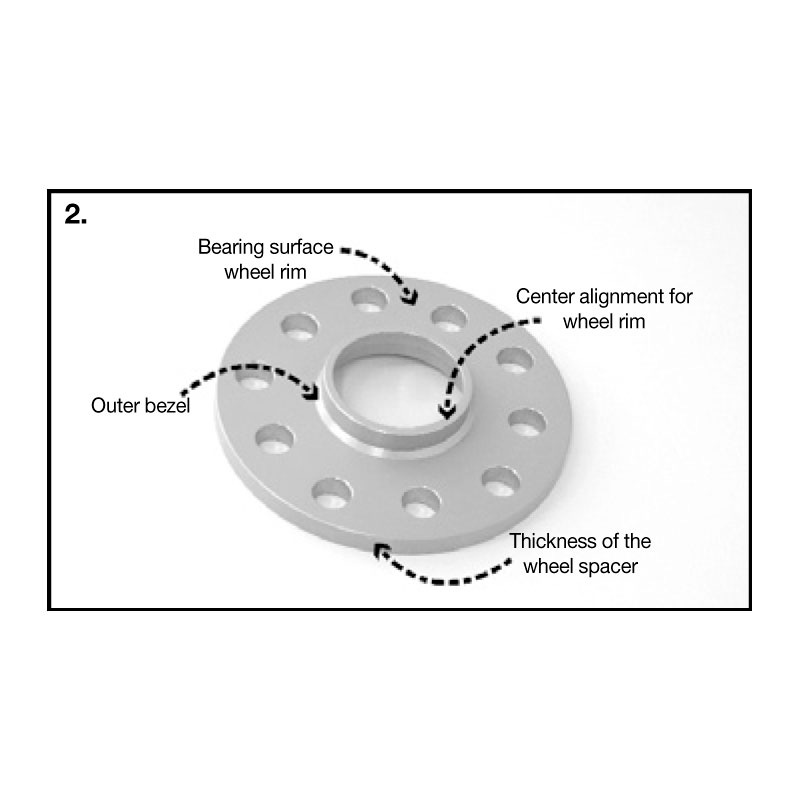 H&R DR-Systeem Spoorverbrederset 6mm per as - Steekmaat 5x120 - Naaf 74,0mm - Boutmaat M14x1,25 -   BMW - Zwart