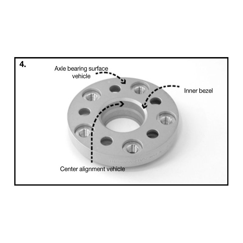 H&R DRA-Systeem Spoorverbrederset 90mm per as - Steekmaat 5x120 - Naaf 74,0mm - Boutmaat M14x1,25 -   BMW - Zwart