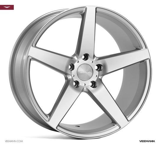 Veemann V-FS8 20X9 5X120 ET25 SILVER-MACHINED Velgen