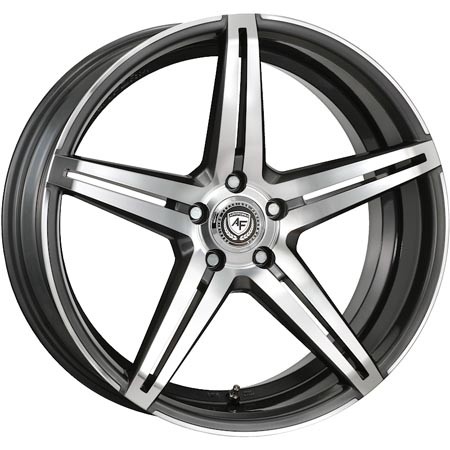 artFORM AF-301 Gun Metal Polished 11,5x21 5x130 ET55 Velgen