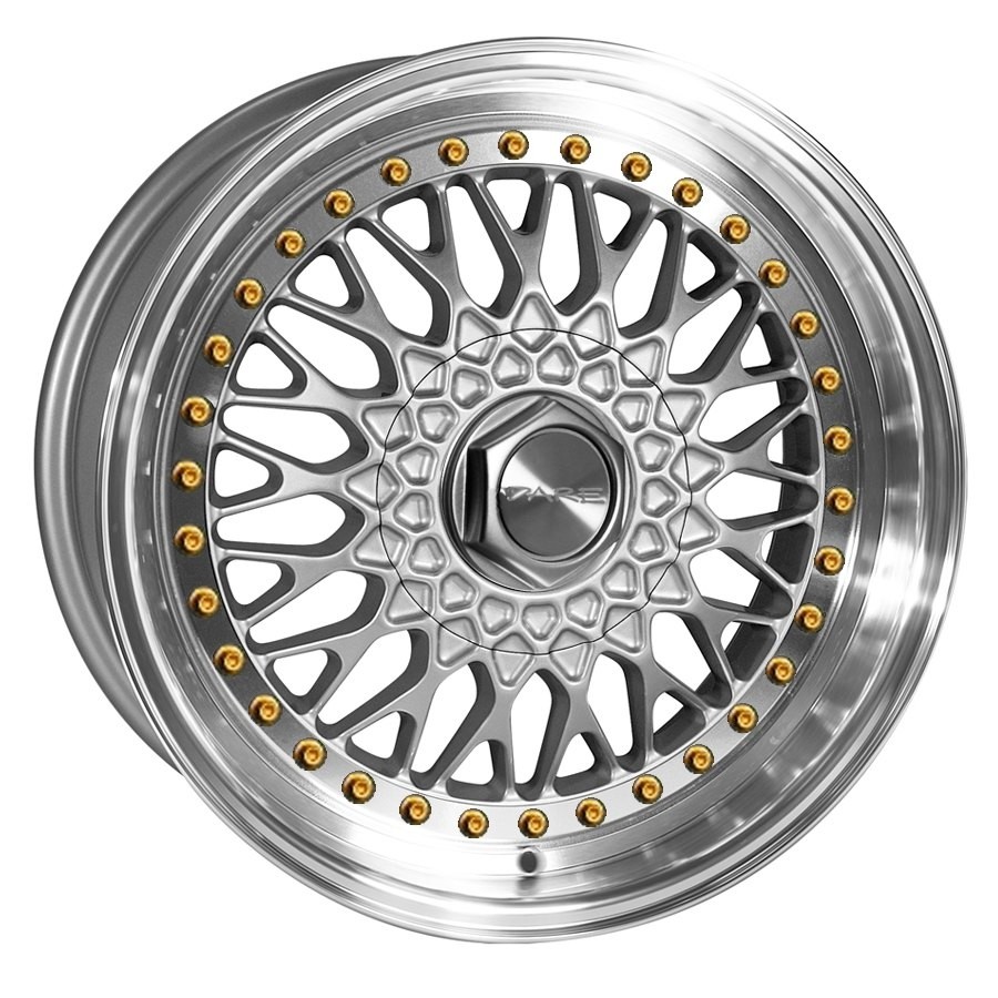 Dare DR-RS Zilver Gouden Boutjes 8.0x16 5x100 ET15