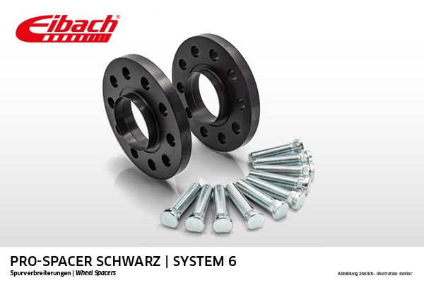 Pro Spacers Porsche 911 08.82-08.89 5x130 18mm Eibach Black