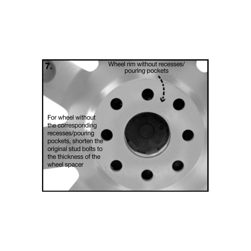 H&R DRM-Systeem Spoorverbrederset 60mm per as - Steekmaat 5x120,65 - Naaf 70,2mm - Boutmaat M12x1,5 -   Chevrolet/Corvette