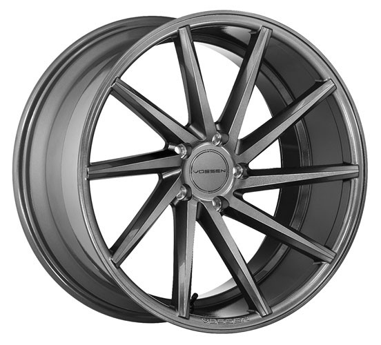 Vossen CVT 10.0x19 5x112 ET55 Gloss Graphite Mid Face