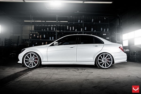 Vossen CVT 10.5x20 5x114 ET25 Metallic Gloss Silver Deep Face