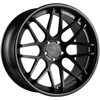VERTINI MAGIC CONCAVE INOX MATT BLACK 8,5x19 5x120