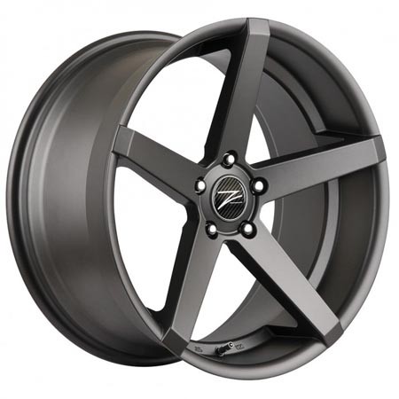 Z-Performance Six Matte Gunmetal 10x20 5x120 ET45 Velgen