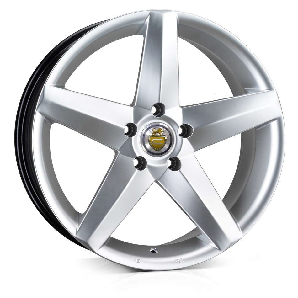 Cades TITAN HIGH POWER SILVER 9.5x19 5x120 ET20
