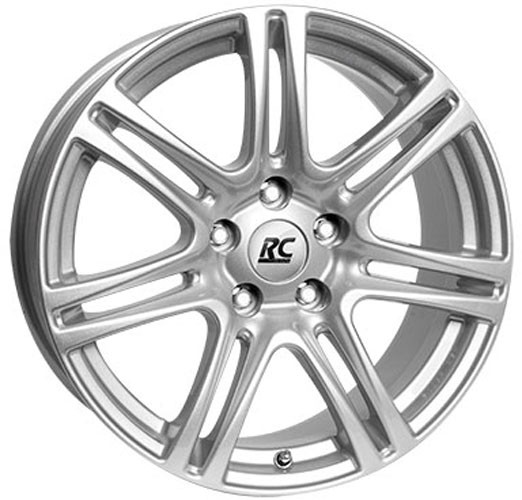 RC Design RC28 6,5x15 4x100 ET35 zilver Velgen