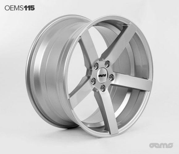 OEMS 115 19X9.5 5X120 33 Hyper Silver VELGEN