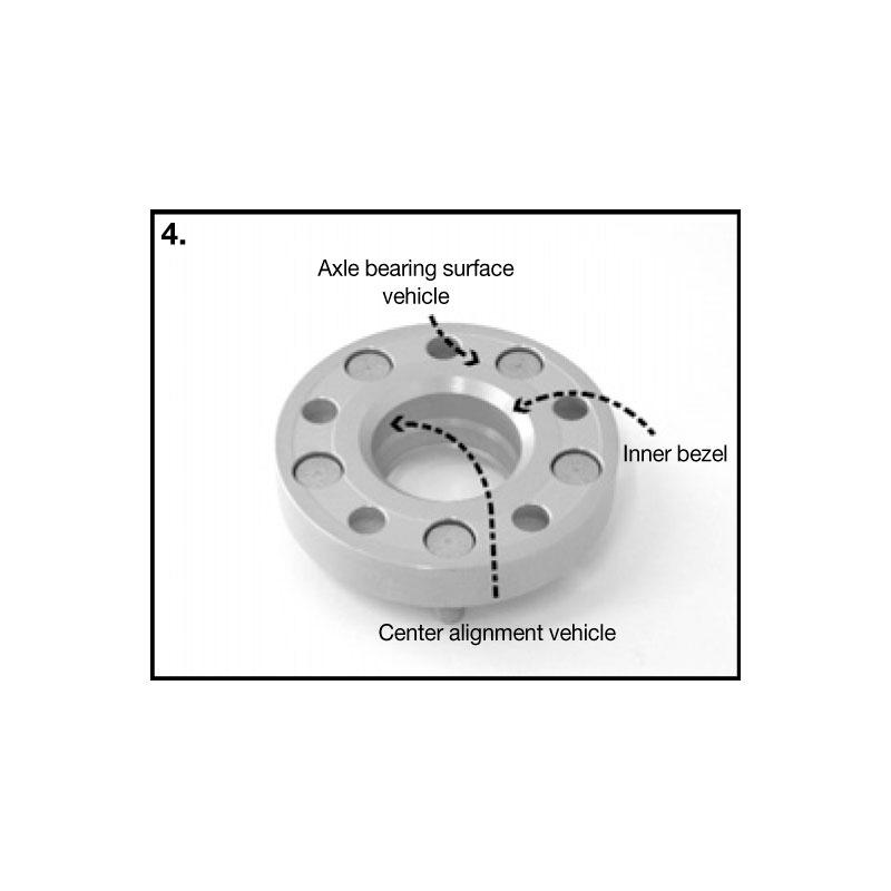 H&R Spoorverbreders 25mm 4x100 - Naaf 54,1mm - Boutmaat M12x1,5 -   Daihatsu/Fiat/Hyundai/Kia/Mazda/Toyota