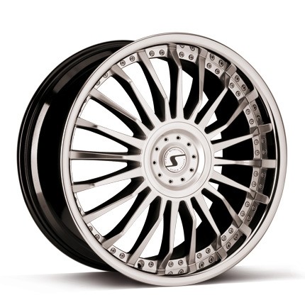 Velgen Schmidt CC-Line Highgloss zilver 1dlg. 12x18 4x100 ET45