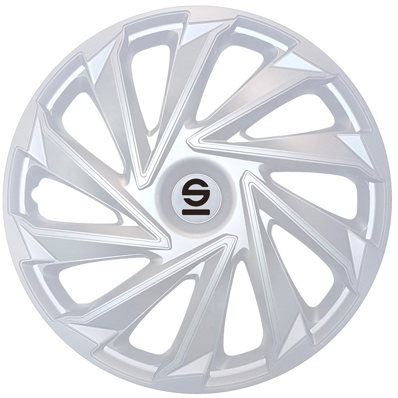 Sparco Wieldoppen Varese - 15-inch - Zilver - Set van 4 stuks