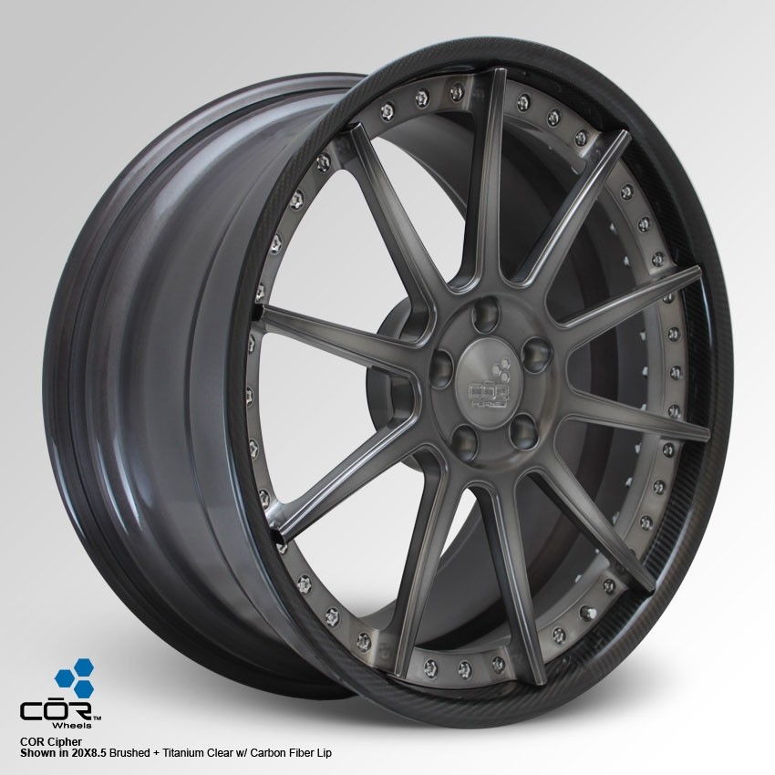 COR WHEELS Cipher Super Concave 19x9.5J 5x112