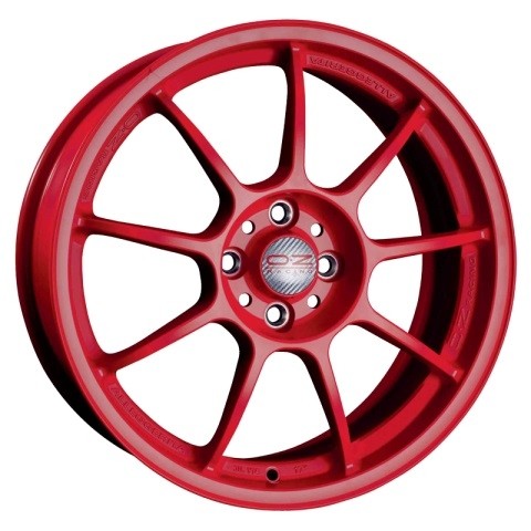 Velgen OZ Alleggerita HLT matt red 8.5x18 inch 5x130 ET40