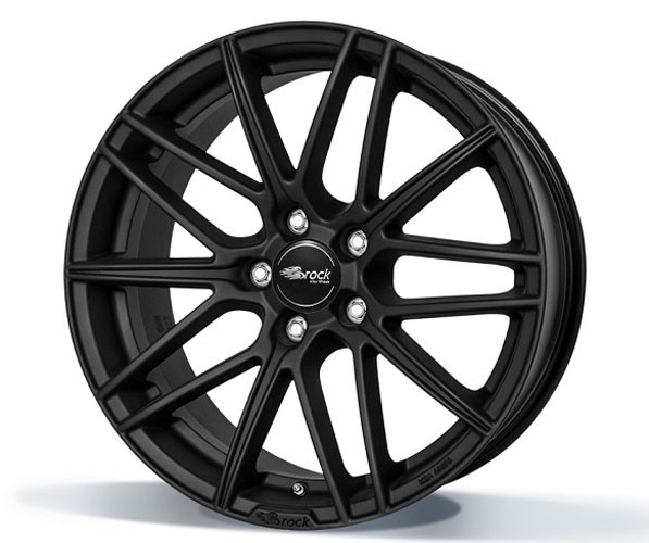 Brock B34 7,5x17 5x112 ET45 zwart mat gelakt (SKM) Velgen