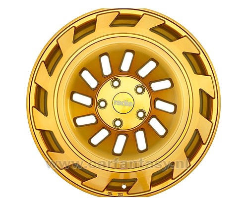 RADI8 T12 8.5x19 5x120 35 Brushed Gold 72,56 Velgen