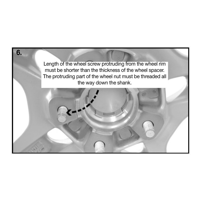 H&R DRA-Systeem Spoorverbrederset 50mm per as - Steekmaat 5x100 - Naaf 57,1mm - Boutmaat M14x1,5 -  Audi/Seat/Skoda/Volkswagen - Zwart