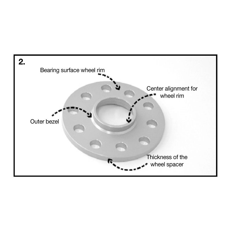 H&R DRS-MZ-Systeem Spoorverbrederset 20mm per as - Steekmaat 5x108 - Naaf 63,3mm - Boutmaat M14x1,5 -   Jaguar/Range Rover/Ford - Zwart