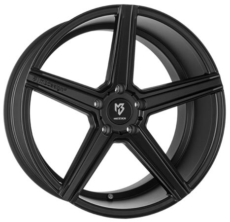 mbDESIGN KV1 Black 9x20 5x108 ET25 Velgen