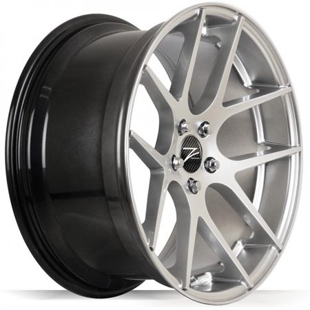 Z-Performance Seven Hyper Silver 9x18 5x120 ET38 Velgen