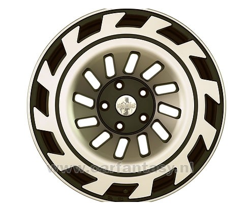 RADI8 T12 8.5x19 5x112 45 Black / Machine Face 66,6 Velgen