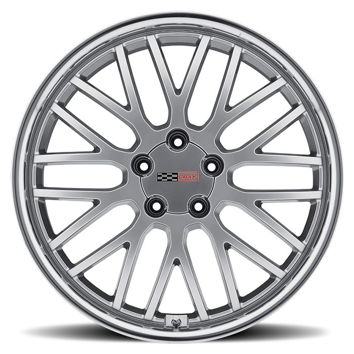 Velgen Cray Manta 20x10,5 5x120,65 ET65 Zilver + Machined Rand