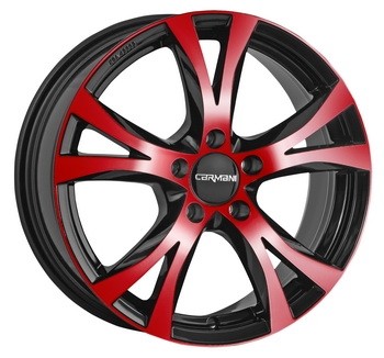 Velgen Carmani 9 Compete Red 7.5x17 5x112 ET47