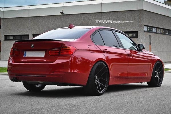 Z-Performance Seven Matte Black 9,5x19 5x120 ET35 Velgen