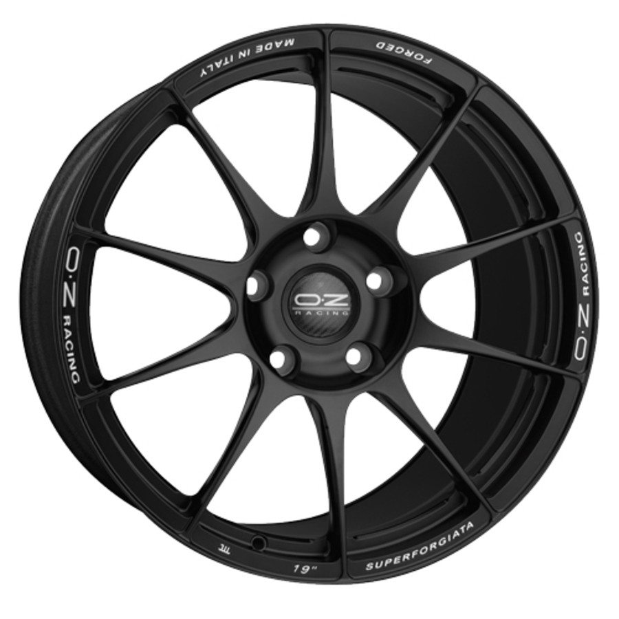 Velgen OZ Superforgiata 5 Fori matt black 11x19 inch 5x130 ET51