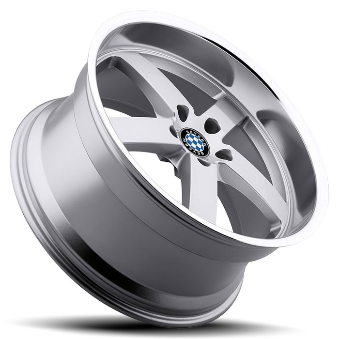 Velgen Beyern Rapp 20x8,5 5x120 ET20 Zilver + Machined Rand