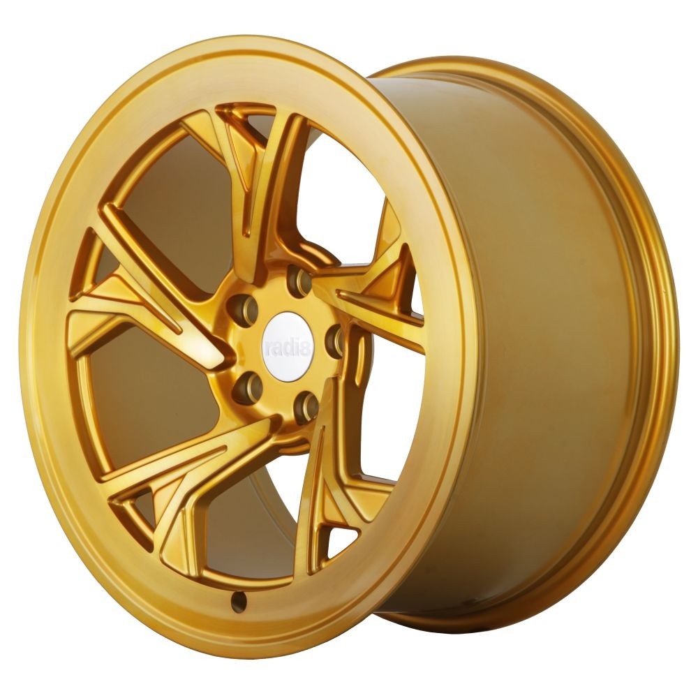 RADI8 C5 8.5x19 5x112 45 Brushed Gold 66,6 Velgen