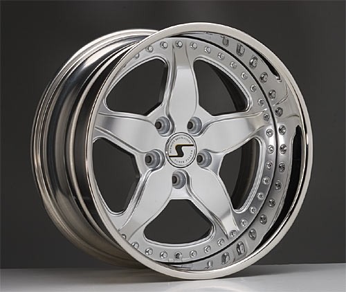 Schmidt Race Lite Velgen 3dlg Zilver 8,5 - 9x19