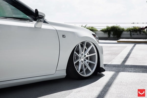 Vossen VFS1 10.0x19 5x112 ET55 Silver Brushed Mid Face