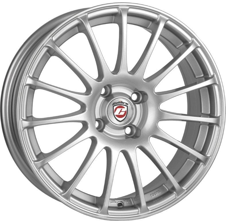 Velgen Calibre Rapide 7x17 8x100 Sparkle Silver