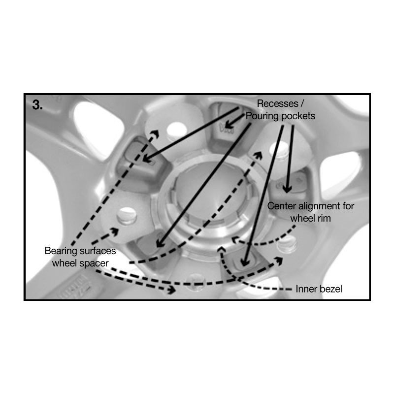 H&R DRA-Systeem Spoorverbreders 45mm per as - Steekmaat 5x110 - Naaf 65,0mm - Boutmaat M12x1,5 -   Opel
