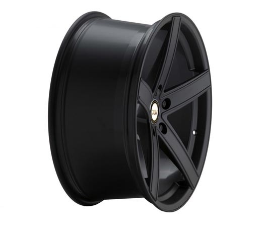 Deluxe Uros K Black Matt 9,5x19 5x120 ET25 Velgen