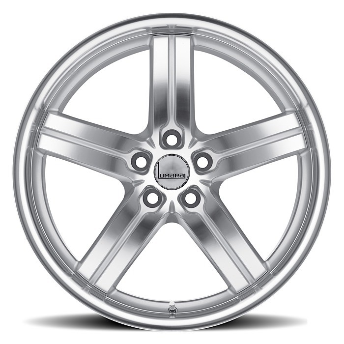 Velgen Lumarai Morro 20x8,5 5x114,3 ET37 Zilver Machined Face &