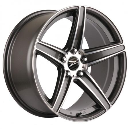 Z-Performance Five Gunmetal - Face Polish 9,5x19 5x120 ET35 Velg