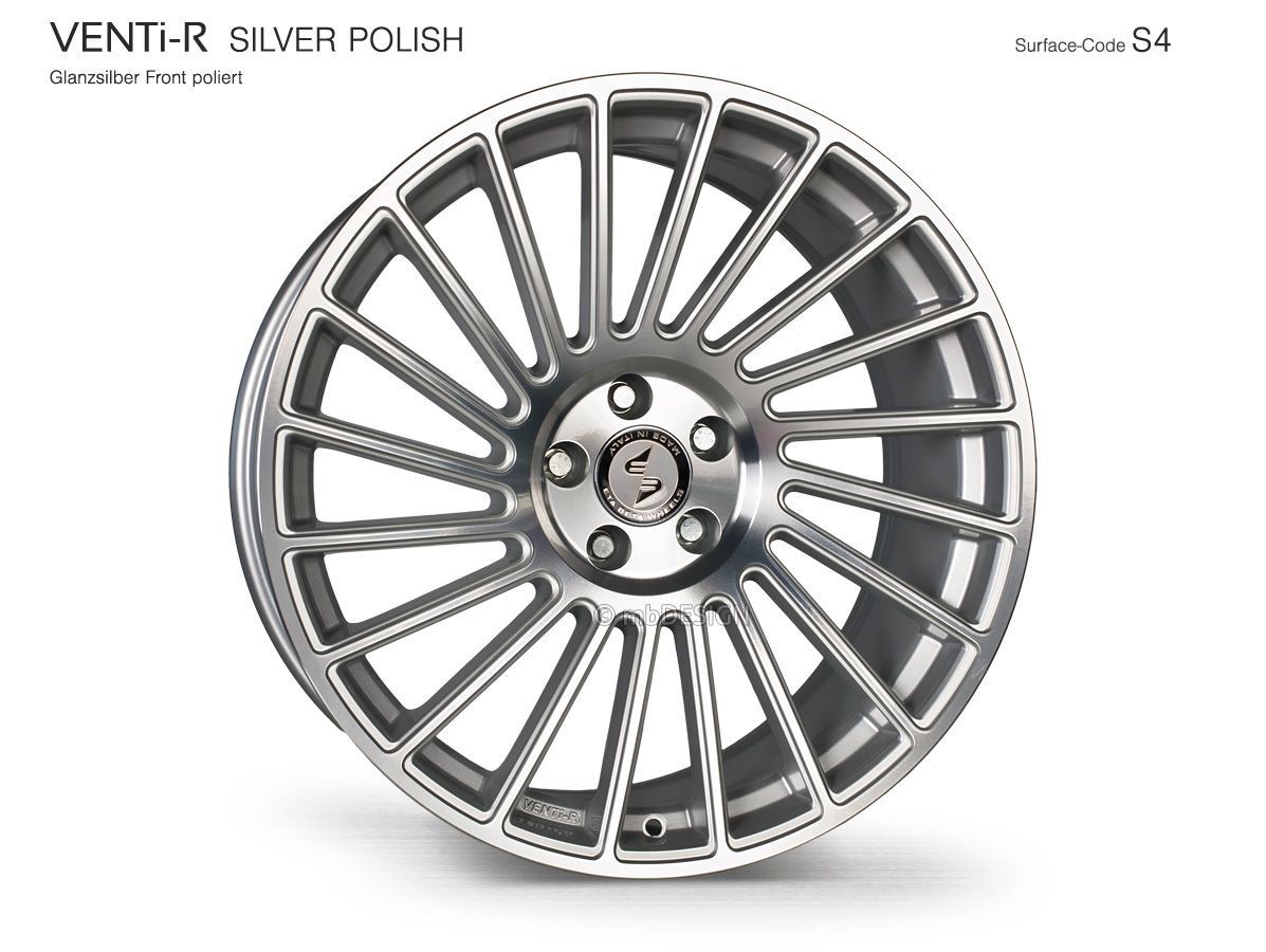 EtaBeta VENTi-R DC 10,5x20 5x114,3 ET45 Silver