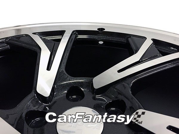 RADI8 C5 8.5x19 5x120 35 Gloss black machine face 72,56 Velgen