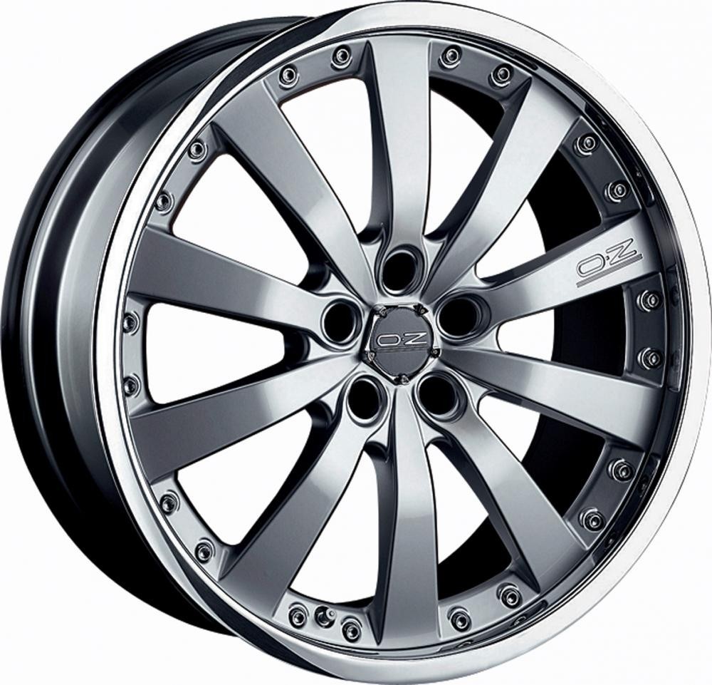 Velgen OZ Michelangelo II PL race silver 8.5x18 inch 5x112 ET50