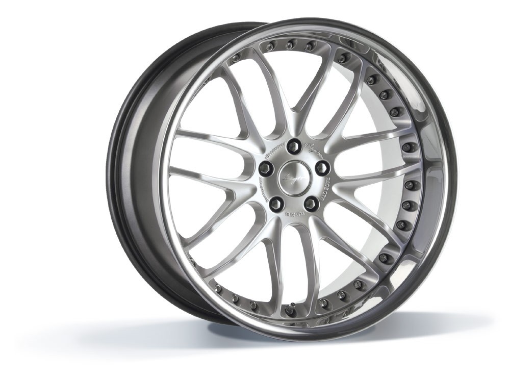 Breyton GTR 5x120 9x21 ET 35 Hyper silver with SSL
