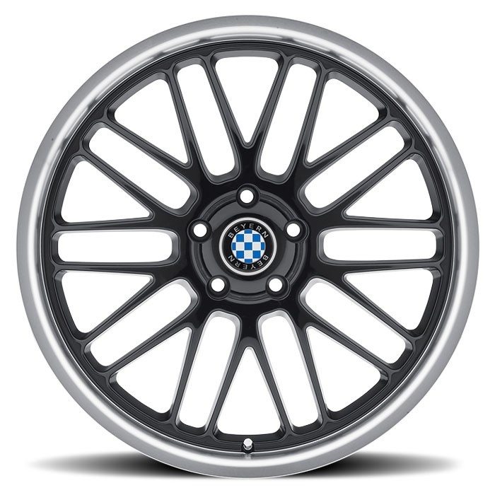 Velgen Beyern Mesh 20x8,5 5x120 ET20 Glanzend Zwart + Machined R