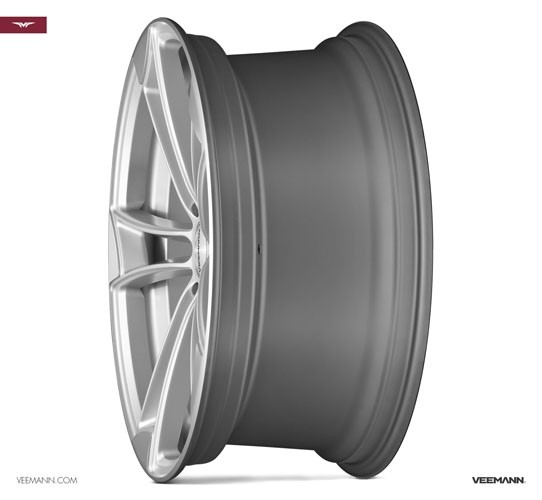 Veemann VM1 19X9 5X112 ET25 SATIN-SILVER-MACHINED-POLISHED Velge