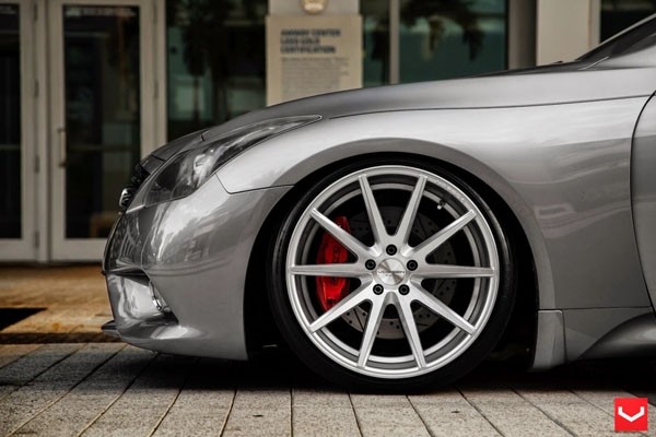 Vossen VFS1 11.0x20 5x130 ET55 Silver Brushed Deep Face