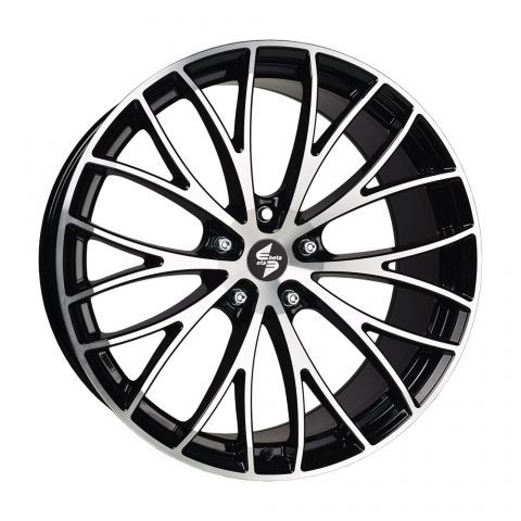 Velgen EtaBeta Piuma zwart polish 8.5x19 5x127 ET35