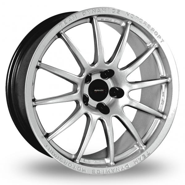 Team Dynamics Pro Race 1.2 7x15 5x100 ET 30 Hi Power Silver