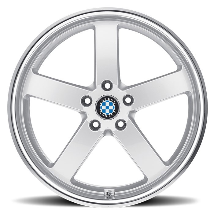 Velgen Beyern Rapp 18x9,5 5x120 ET45 Hyper Zilver
