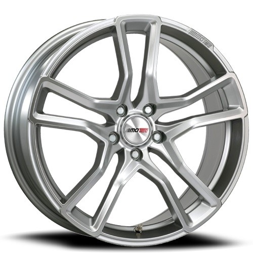 Motec Diamond High Gloss Silver 7,5x17 5x120 ET35 Velgen